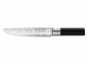 Нож для мяса с черной ручкой