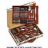 Алюминиевый чемодан для столовых приборов с коричневыми вкладышами, LB-712-KK-BRN,  Zepter/Цептер