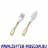 Венус - Набор стол.приборов для рыбы на 6 перс.с золот.декор.(12 пр.)