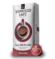 КОФЕ ZEPRESSO "РИСТРЕТТО-ТРЕНД" 1 УПАКОВКА /10 КАПСУЛ