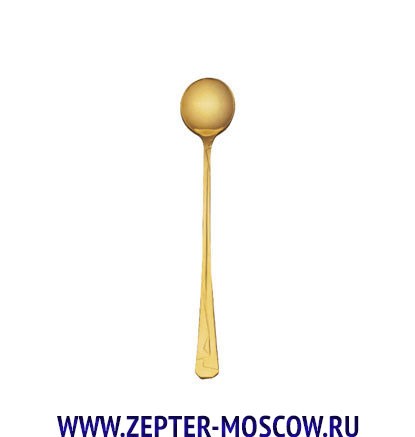 Кимоно - Набор ложек для коктейля на 6 персон позолоченный (6 пр.) Кимоно - Набор ложек для коктейля на 6 персон позолоченный (6 пр.)