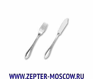 Сенатор - Набор стол.приборов для рыбы на 6 перс.посеребр. (12 пр.)